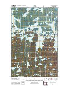 Friday Bay 2011 topographic map thumbnail