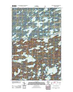Ensign Lake East 2011 topographic map thumbnail