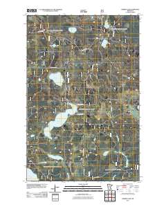 Gimmer Lake 2011 topographic map thumbnail