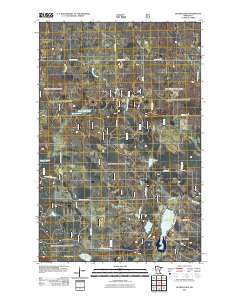 Decker Lake 2011 topographic map thumbnail