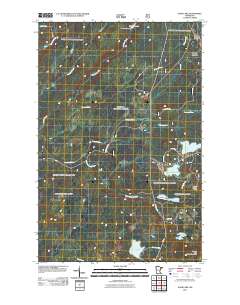 Kane Lake 2011 topographic map thumbnail