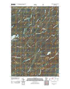 Harris Lake 2011 topographic map thumbnail