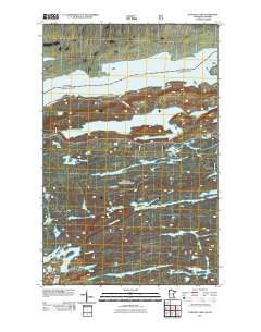 Gunflint Lake 2011 topographic map thumbnail