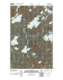 Lake Agnes 2011 topographic map thumbnail