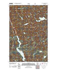 Picket Lake 2011 topographic map thumbnail