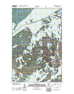 Munker Island 2011 topographic map thumbnail