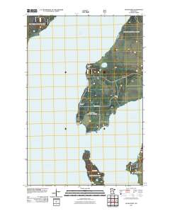 Sugar Point 2011 topographic map thumbnail