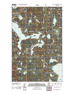 Turtle River Lake 2011 topographic map thumbnail