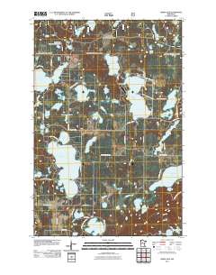 Webb Lake 2011 topographic map thumbnail