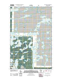 Iron Lake OE N 2011 topographic map thumbnail