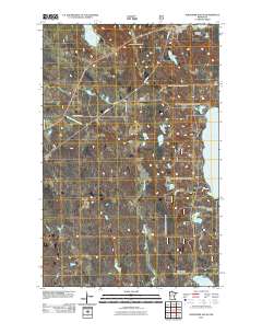 Northome South 2011 topographic map thumbnail