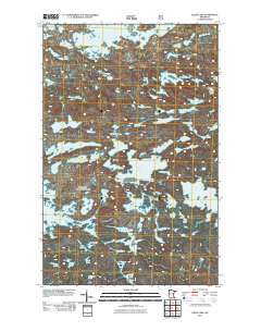 Gillis Lake 2011 topographic map thumbnail