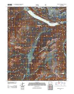 Weminuche Pass 2011 topographic map thumbnail