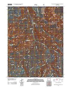 West Beckwith Mountain 2011 topographic map thumbnail