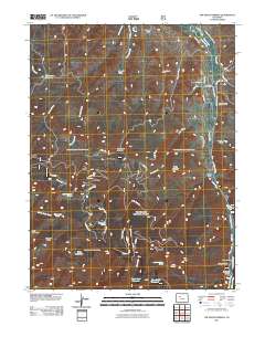 The Seven Hermits 2011 topographic map thumbnail