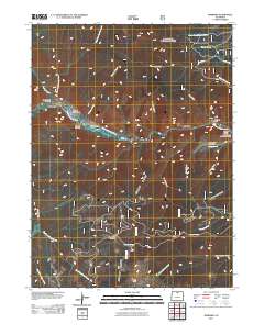 Kinikinik 2011 topographic map thumbnail