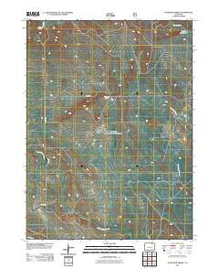 Gatehook Spring 2011 topographic map thumbnail