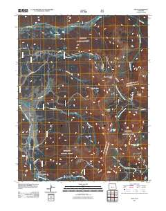 Tincup 2011 topographic map thumbnail