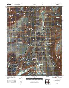 Slumgullion Pass 2011 topographic map thumbnail