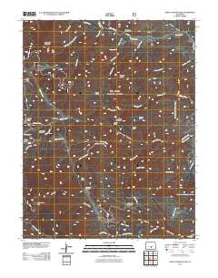 Saint Charles Peak 2011 topographic map thumbnail