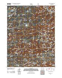 Gold Hill 2011 topographic map thumbnail