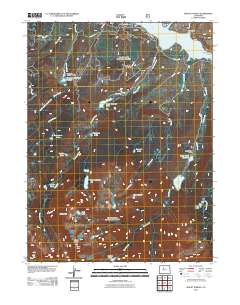 Mount Powell 2011 topographic map thumbnail