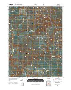 Battle Canyon 2011 topographic map thumbnail
