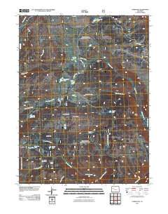 Carbonate 2011 topographic map thumbnail