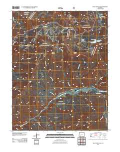 Wolf Creek Pass 2011 topographic map thumbnail