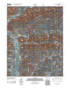 Ludwig Mountain 2011 topographic map thumbnail