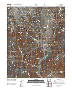Oakbrush Hill 2011 topographic map thumbnail