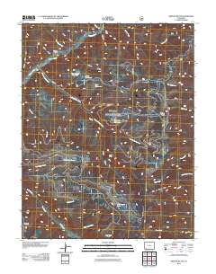Orphan Butte 2011 topographic map thumbnail
