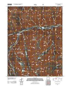 Saint Elmo 2011 topographic map thumbnail