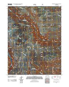 Broken Rib Creek 2011 topographic map thumbnail