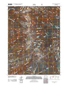 Buffalo Pass 2011 topographic map thumbnail