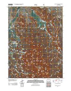Buffalo Peak 2011 topographic map thumbnail