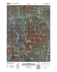 Bears Ears Peaks 2011 topographic map thumbnail