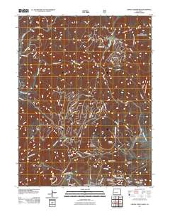 Cripple Creek North 2011 topographic map thumbnail