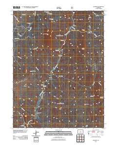 Deckers 2011 topographic map thumbnail