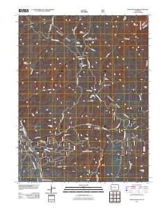 Dakan Mountain 2011 topographic map thumbnail