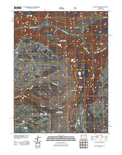 Blair Mountain 2011 topographic map thumbnail
