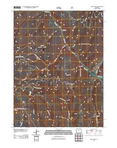 Cabin Creek 2011 topographic map thumbnail