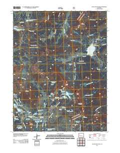 Chalk Mountain 2011 topographic map thumbnail