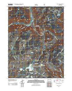 Deep Lake 2011 topographic map thumbnail