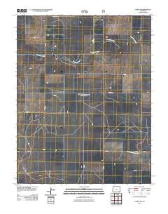Campo NW 2011 topographic map thumbnail