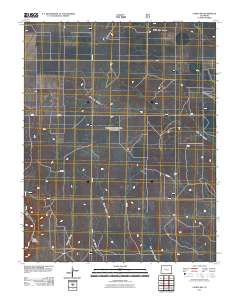 Campo SW 2011 topographic map thumbnail