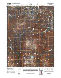 Davis Peak 2011 topographic map thumbnail
