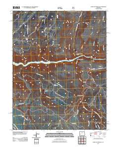 Curecanti Needle 2011 topographic map thumbnail