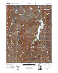 Cheesman Lake 2011 topographic map thumbnail