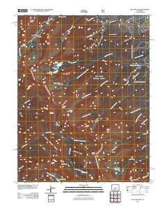 Electric Peak 2011 topographic map thumbnail